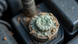 acidic electrochemical terminal corrosion