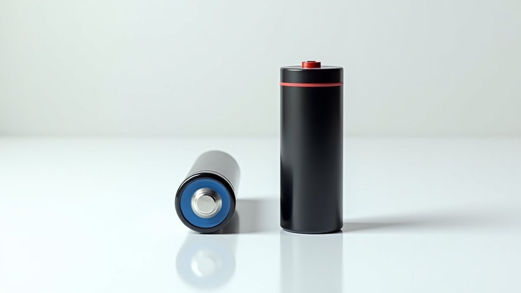 alkaline versus lithium battery characteristics