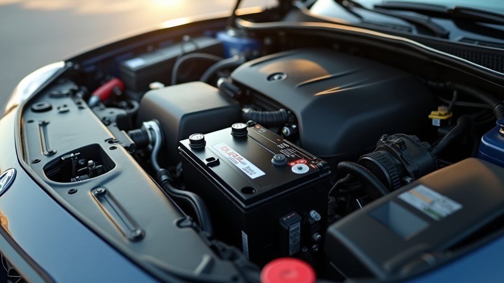 alternator recharges battery while driving