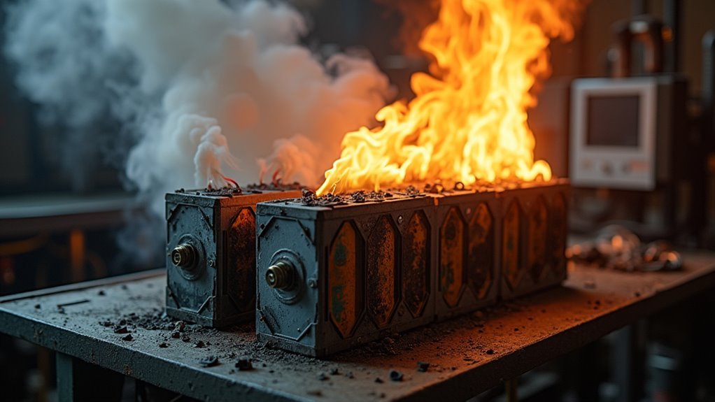 catastrophic lithium ion battery failure