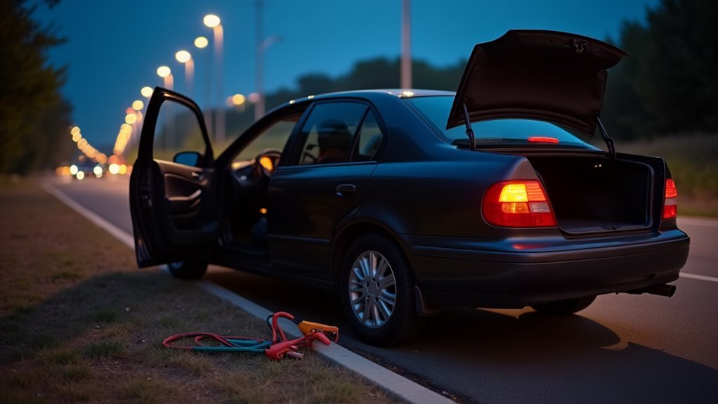 engine stalls electronics fail