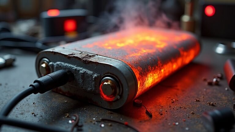 internal chemical reactions overheating