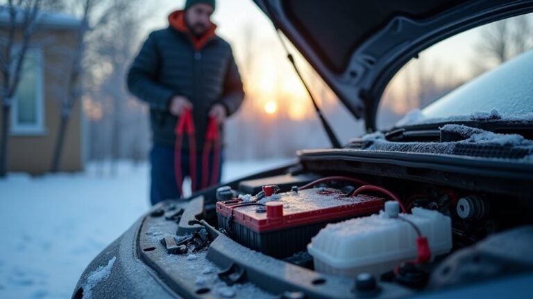 reduced battery capacity in cold