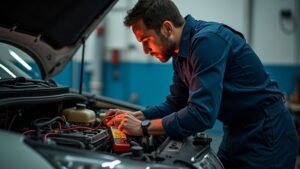 weak battery causing transmission issues